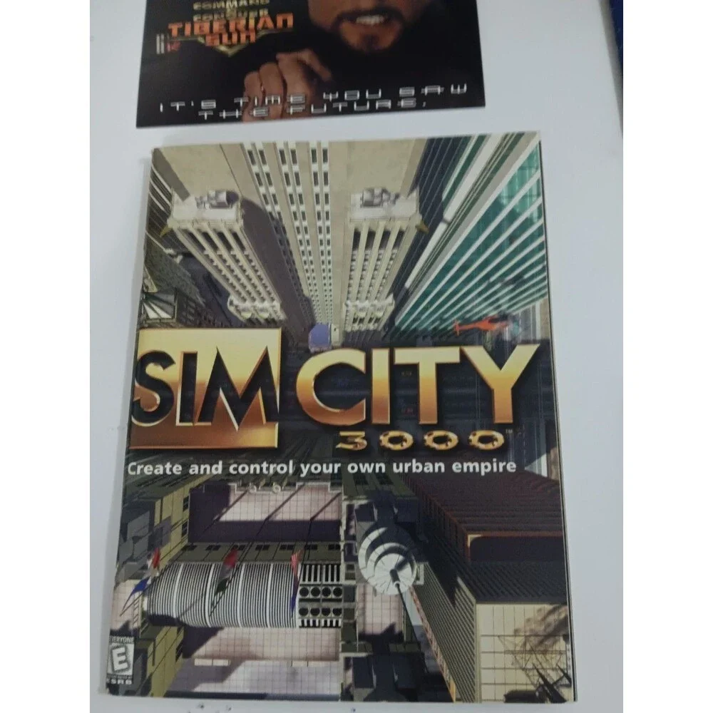 SimCity 3000 (PC, 1998) Complete Original Paperwork